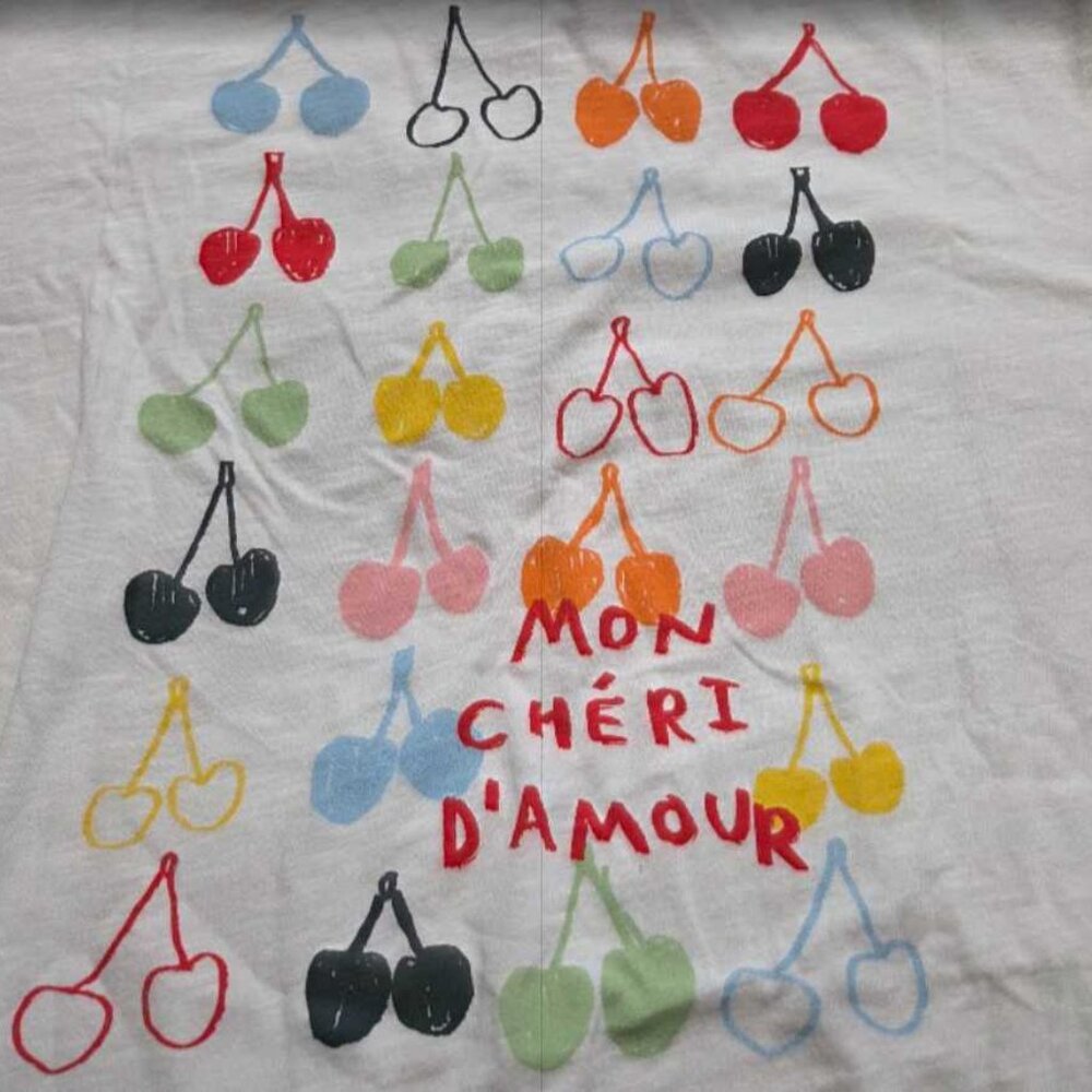 New S Anthropologie Maeve The Caitlin boxy tee: Jordan Nickson edition Mon Cheri - Picture 8 of 11